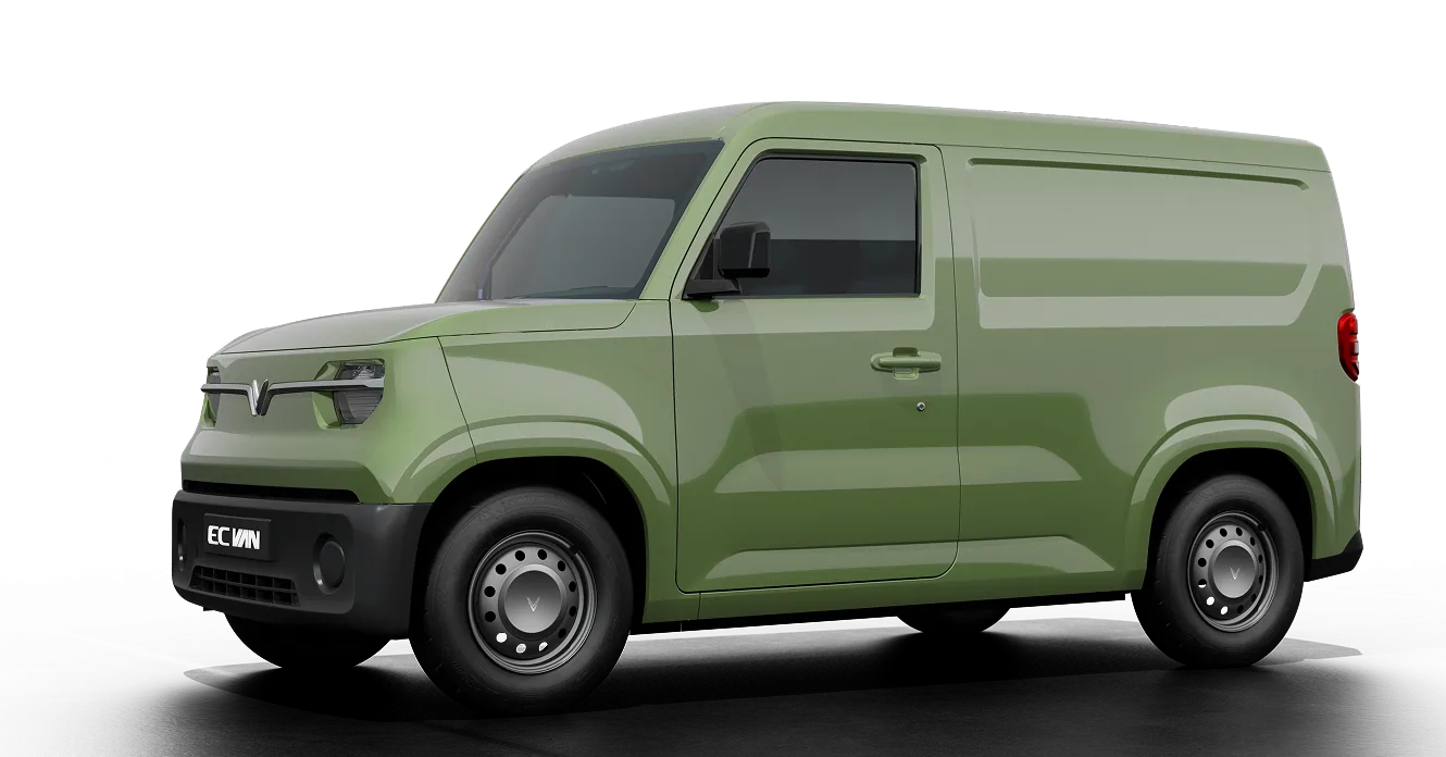 VinFast EC Van màu Urban Mint