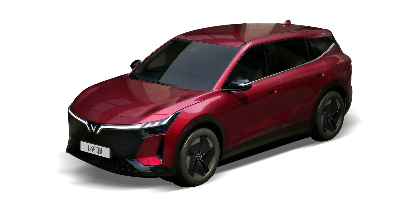 VinFast VF 8 Thế hệ mới màu Solar Ruby